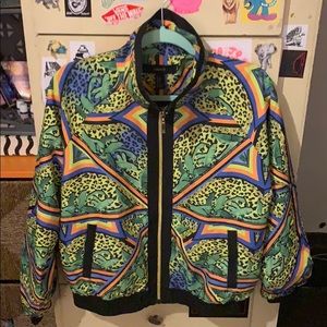 80’s print new bomber jacket by Forever 21 sz S